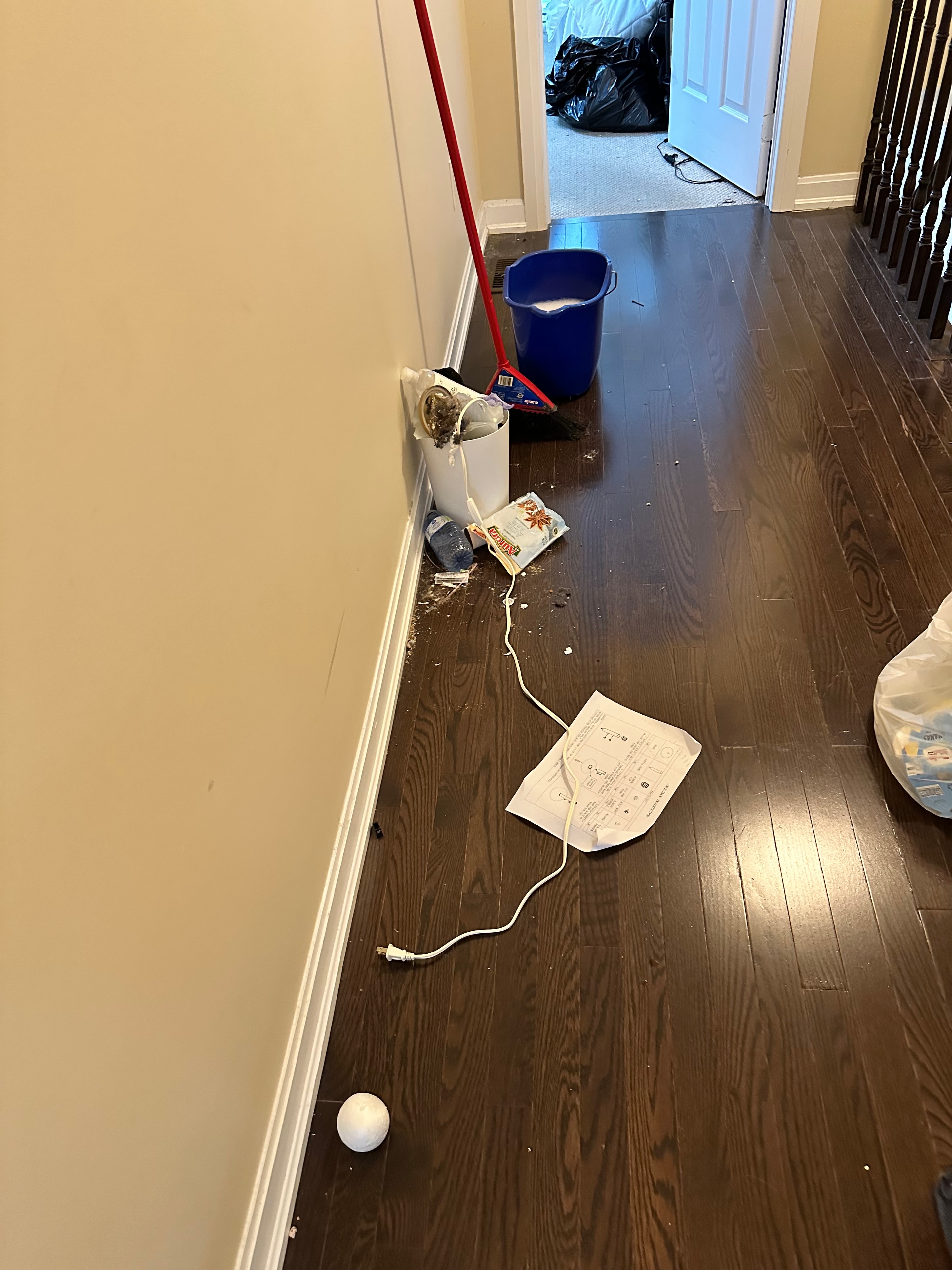 Before: Hallway refresh